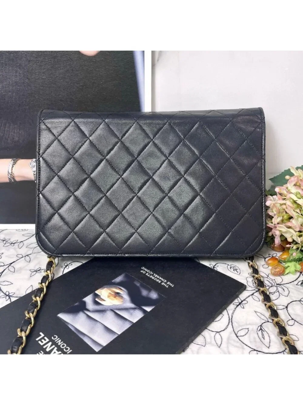 Chanel Quilted Full Flap Shoulder Bag